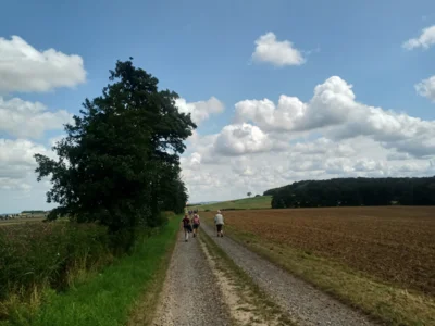Auf dem R&uuml;ckweg nach Wittenburg  (Bild vergr&ouml;&szlig;ern)