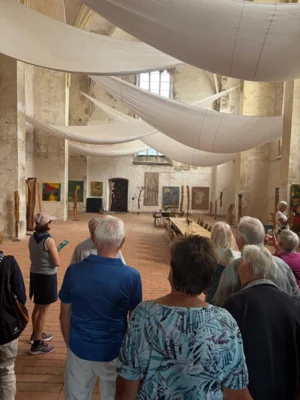 Der Ausstellungsteil  (Bild vergr&ouml;&szlig;ern)