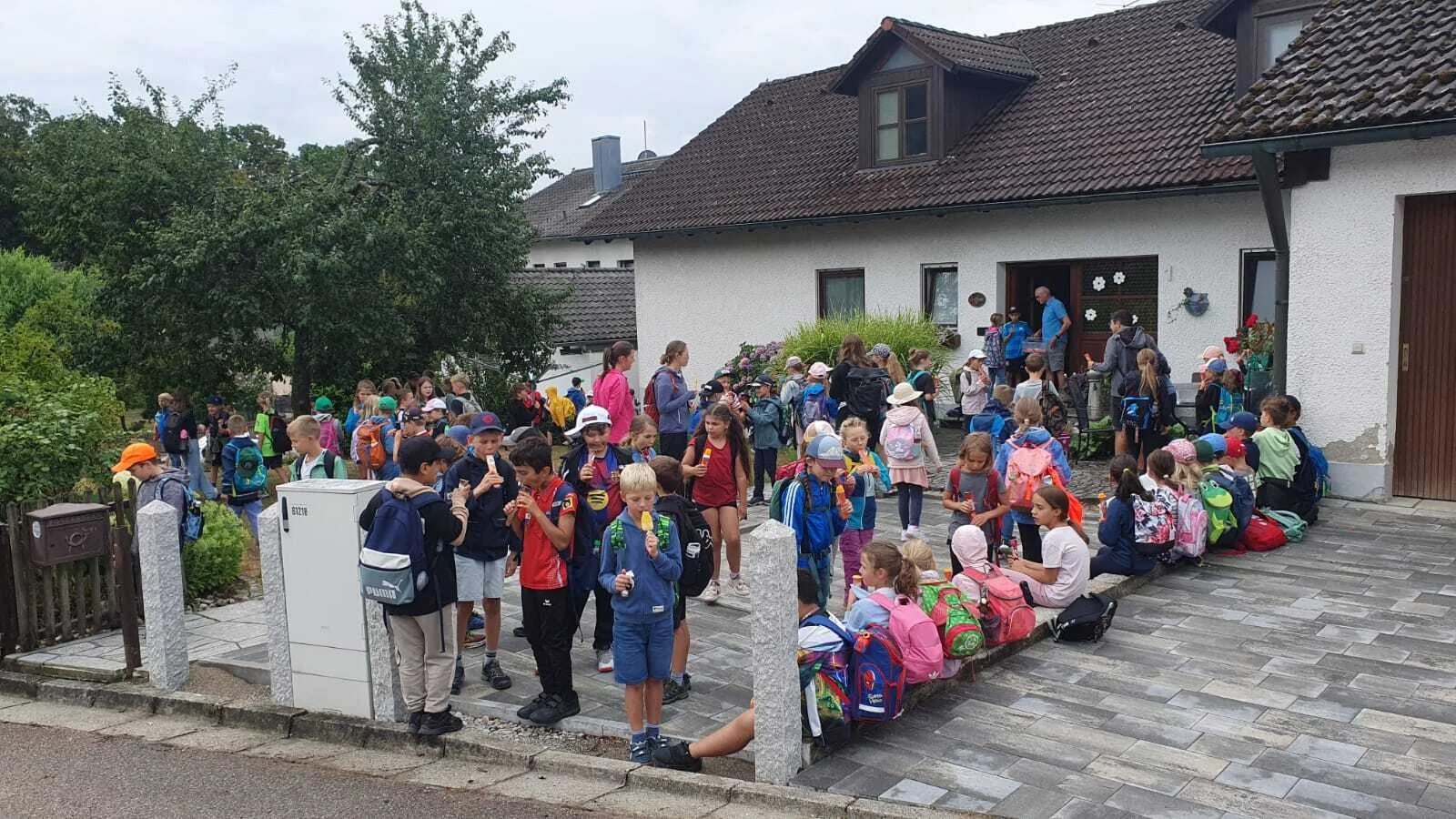 Bild: Verabschiedung bei Frau Gröber (2)