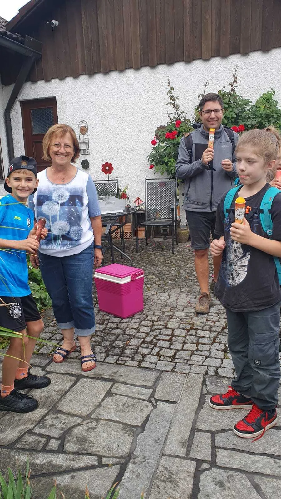Bild: Verabschiedung bei Frau Gröber (3)