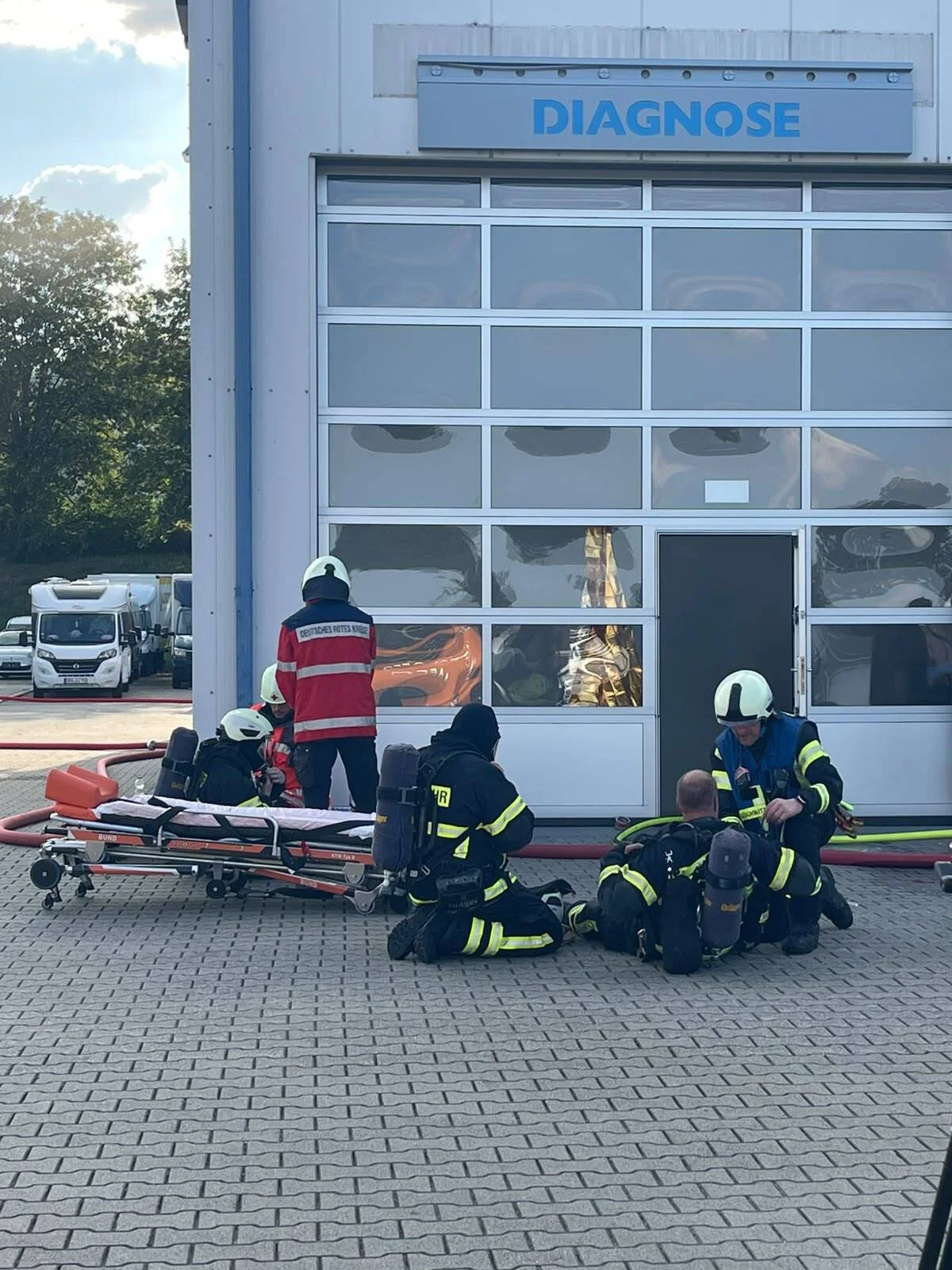 Bild: Betreuung Atemschutzgeräteträger