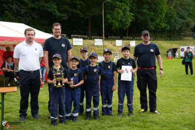 Foto des Albums: Bilder Gruppenstafette der Kreisjugendfeuerwehr in Langenweißbach 2026
