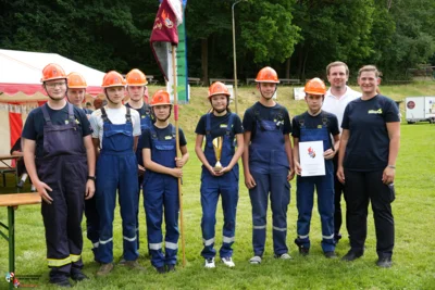 Foto des Albums: Bilder Gruppenstafette der Kreisjugendfeuerwehr in Langenweißbach 2026