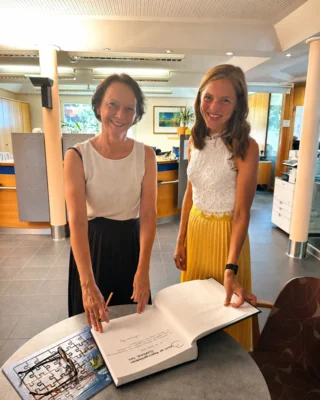Foto des Albums: Regierungspräsidentin Susanne Bay zu Besuch in Ellenberg