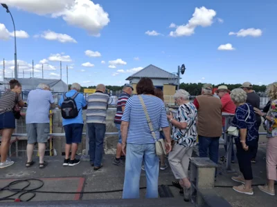 Foto des Albums: Besuch in Doppelsparschleuse und Trogbrücke (08.​08.​2026)