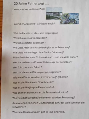 Foto des Albums: 20 Jahre Feinerweg 2026