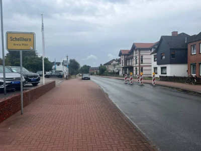 Foto des Albums: Absackung am Ortseingang