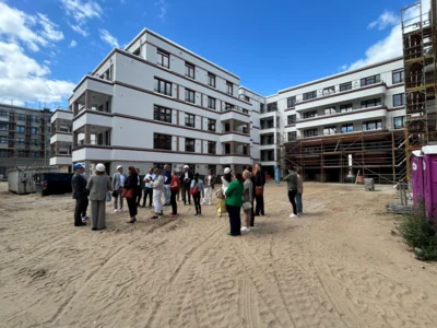 Foto des Albums: Bilder vom Besuch des Infrastrukturministers Robert Crumbach in Falkensee