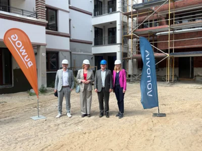 Foto des Albums: Bilder vom Besuch des Infrastrukturministers Robert Crumbach in Falkensee