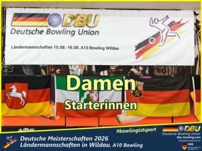 Foto des Albums: Fotoalbum 1: Deutsche Meisterschaften 2026 der Ländermannschaften in Wildau, A10 Bowling