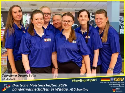 Foto des Albums: Fotoalbum 1: Deutsche Meisterschaften 2026 der Ländermannschaften in Wildau, A10 Bowling