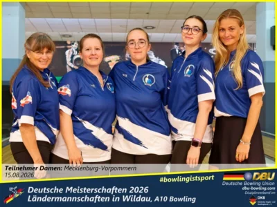 Foto des Albums: Fotoalbum 1: Deutsche Meisterschaften 2026 der Ländermannschaften in Wildau, A10 Bowling