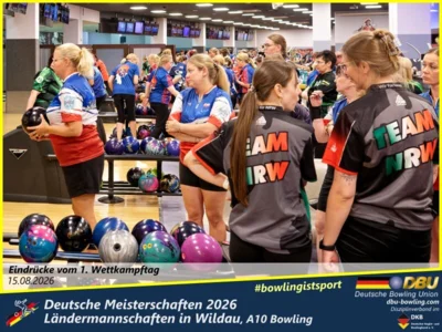 Foto des Albums: Fotoalbum 3: Deutsche Meisterschaften 2026 der Ländermannschaften in Wildau, A10 Bowling