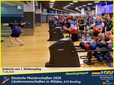 Foto des Albums: Fotoalbum 3: Deutsche Meisterschaften 2026 der Ländermannschaften in Wildau, A10 Bowling