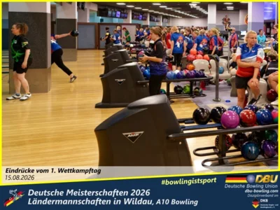 Foto des Albums: Fotoalbum 3: Deutsche Meisterschaften 2026 der Ländermannschaften in Wildau, A10 Bowling