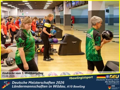 Foto des Albums: Fotoalbum 3: Deutsche Meisterschaften 2026 der Ländermannschaften in Wildau, A10 Bowling