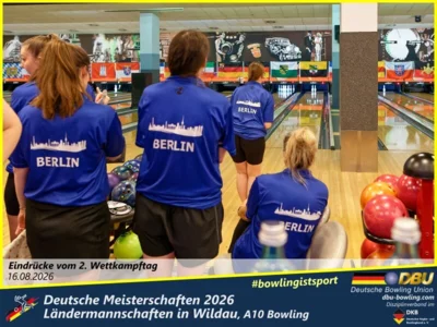 Foto des Albums: Fotoalbum 4: Deutsche Meisterschaften 2026 der Ländermannschaften in Wildau, A10 Bowling
