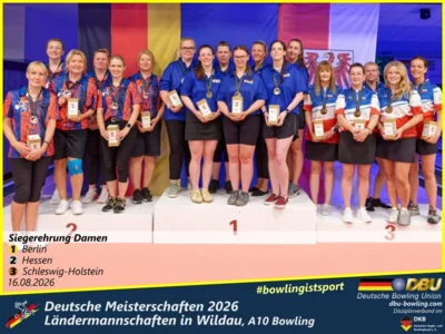 Foto des Albums: Fotoalbum 5: Deutsche Meisterschaften 2026 der Ländermannschaften in Wildau, A10 Bowling