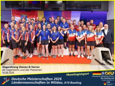 Foto des Albums: Fotoalbum 5: Deutsche Meisterschaften 2026 der Ländermannschaften in Wildau, A10 Bowling