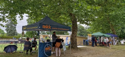 Beweglichkeitsmessung bei der MKK  (Bild vergr&ouml;&szlig;ern)