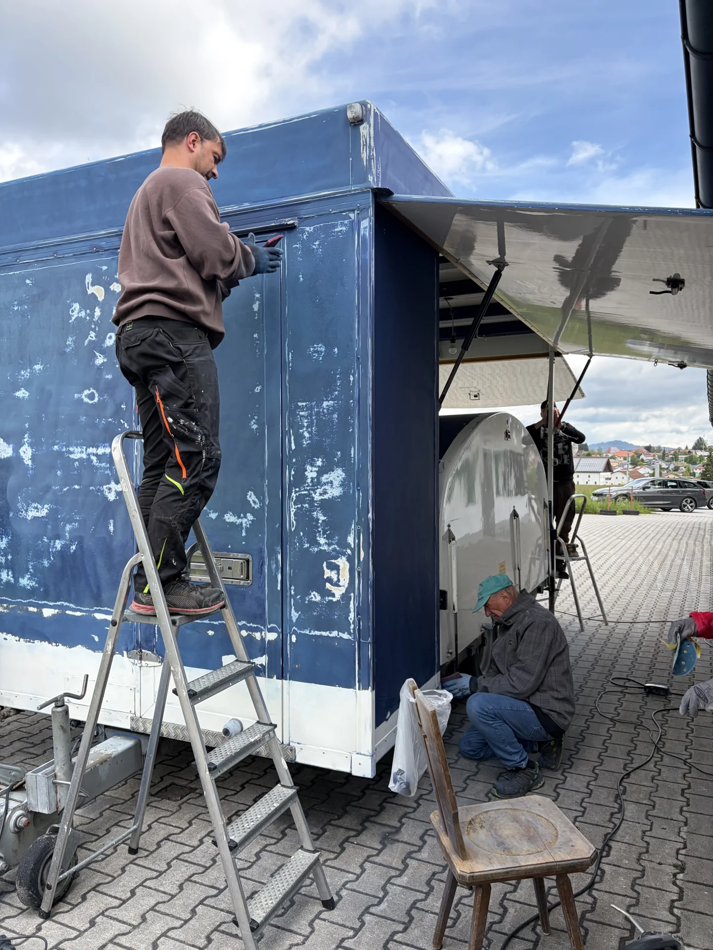 Bild: Aus Blau soll Grün werden