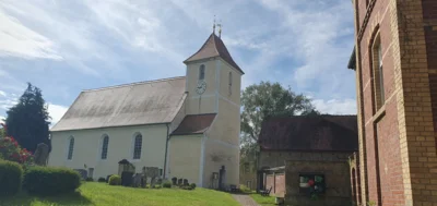 eine von vielen besuchten Kirchen im Altkreis Delitzsch 