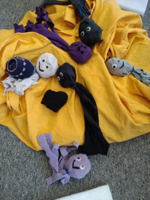 Krakensocken und Sockenb&auml;lle  (Bild vergr&ouml;&szlig;ern)