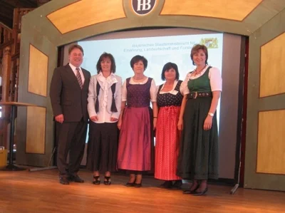 Foto des Albums: Anita Sack bei der Preisverleihung