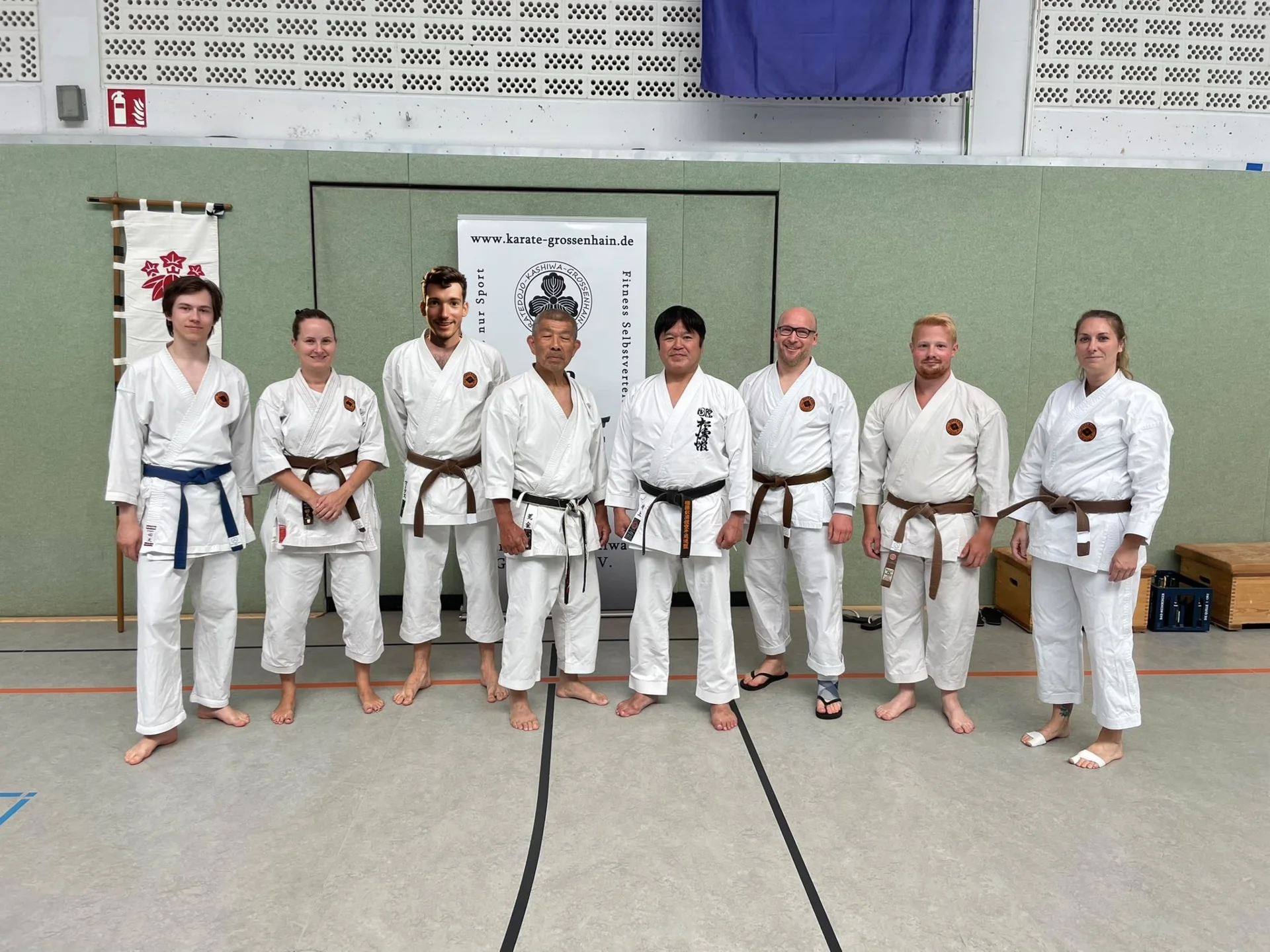 Bild: Muromachi mit Senseis Gruppenfoto