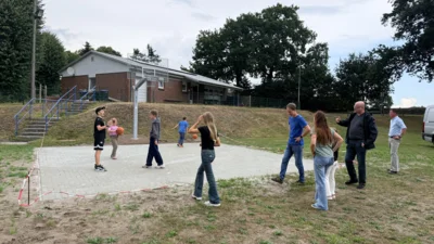 Foto des Albums: Einweihung Basketballkorb
