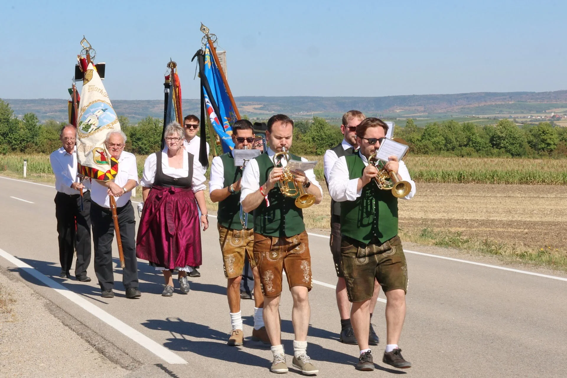 Bild: Fahneneinzug