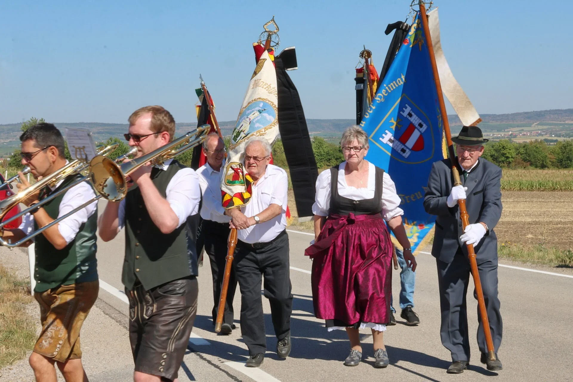 Bild: Fahneneinzug