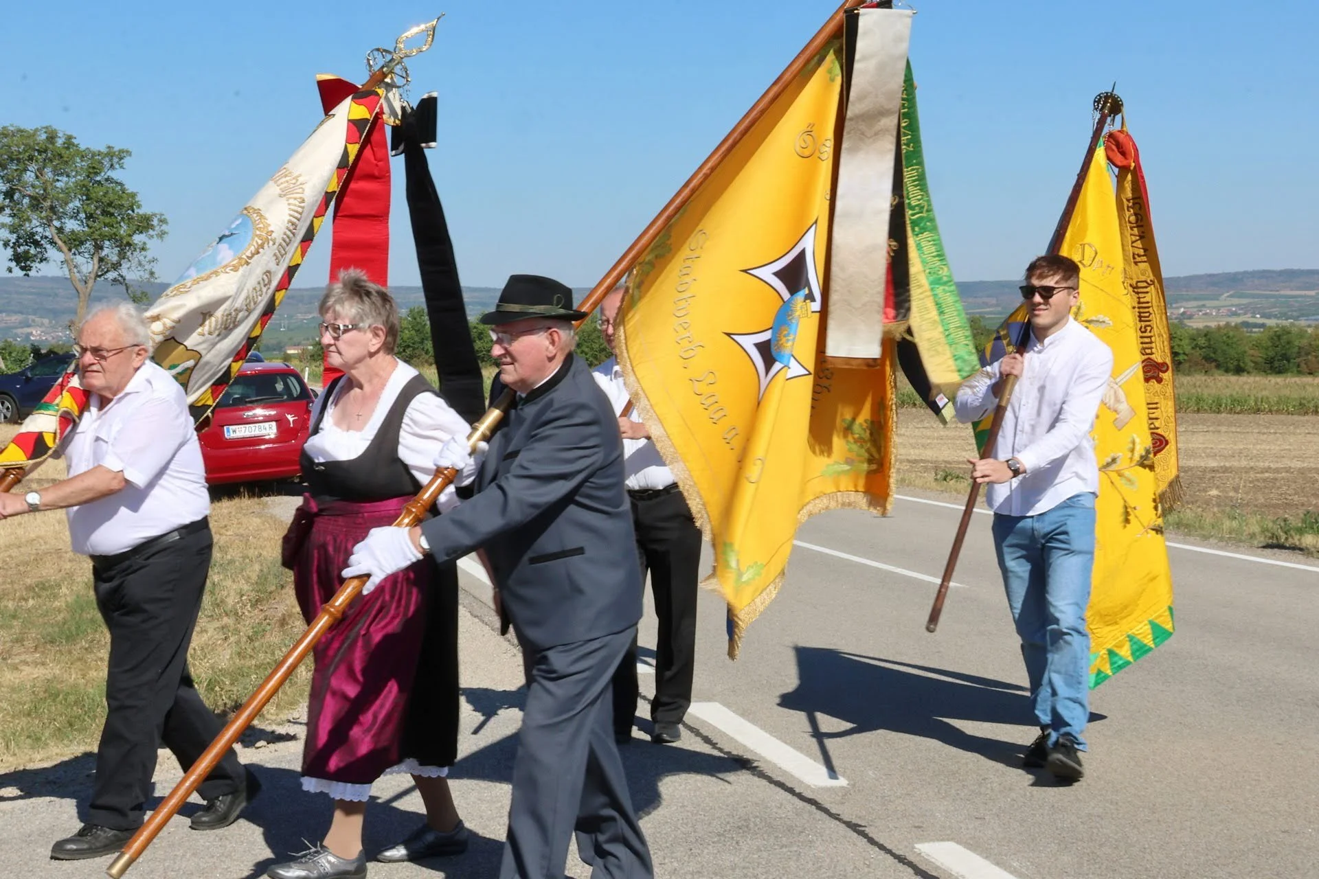 Bild: Fahneneinzug