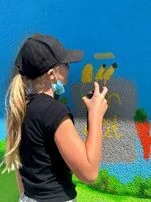 Bild: Gtaffiti-Projekt am Nah&Gut-Markt