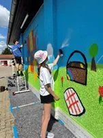 Bild: Gtaffiti-Projekt am Nah&Gut-Markt