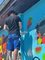 Bild: Gtaffiti-Projekt am Nah&Gut-Markt