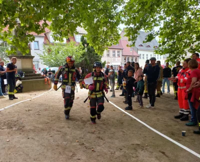 Foto des Albums: 1. Bad Schmiedeberger Feuerwehr-Kirchturmlauf zum diesjährigen Margarethenfest