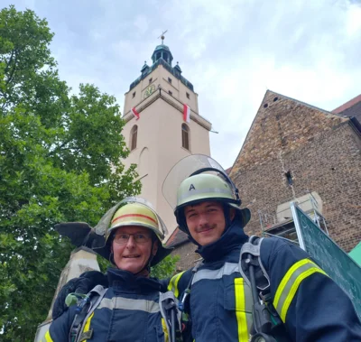 Foto des Albums: 1. Bad Schmiedeberger Feuerwehr-Kirchturmlauf zum diesjährigen Margarethenfest