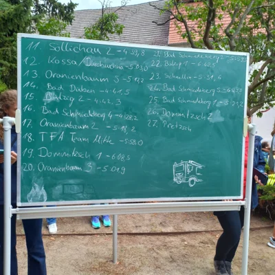 Foto des Albums: 1. Bad Schmiedeberger Feuerwehr-Kirchturmlauf zum diesjährigen Margarethenfest