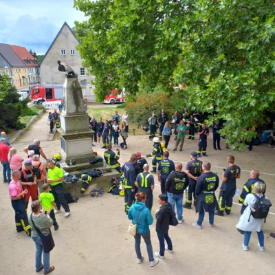 Foto des Albums: 1. Bad Schmiedeberger Feuerwehr-Kirchturmlauf zum diesjährigen Margarethenfest