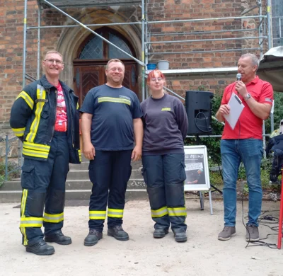 Foto des Albums: 1. Bad Schmiedeberger Feuerwehr-Kirchturmlauf zum diesjährigen Margarethenfest