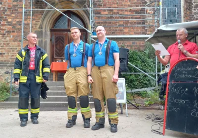 Foto des Albums: 1. Bad Schmiedeberger Feuerwehr-Kirchturmlauf zum diesjährigen Margarethenfest