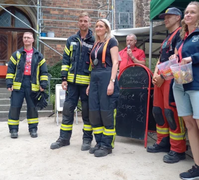 Foto des Albums: 1. Bad Schmiedeberger Feuerwehr-Kirchturmlauf zum diesjährigen Margarethenfest