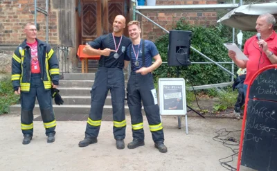 Foto des Albums: 1. Bad Schmiedeberger Feuerwehr-Kirchturmlauf zum diesjährigen Margarethenfest