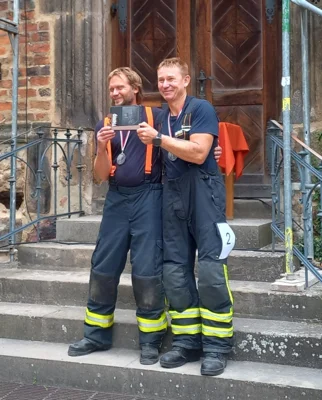 Foto des Albums: 1. Bad Schmiedeberger Feuerwehr-Kirchturmlauf zum diesjährigen Margarethenfest