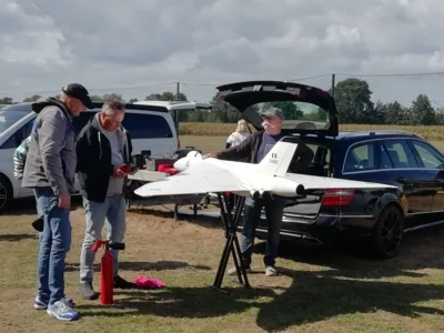 Norbert und seine Avro Vulcan  (Bild vergr&ouml;&szlig;ern)