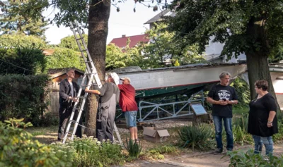 Foto des Albums: Unsere Lampionkette leuchtet!