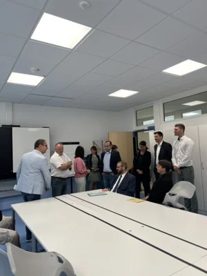 Foto des Albums: Pressetermin zum neuen Schulerweiterungsbau
