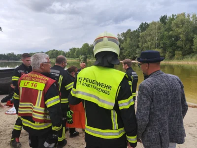 Foto des Albums: Freiwillige Feuerwehr Falkensee übt den Ernstfall am See