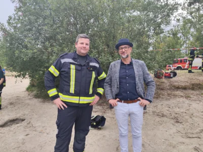 Foto des Albums: Freiwillige Feuerwehr Falkensee übt den Ernstfall am See